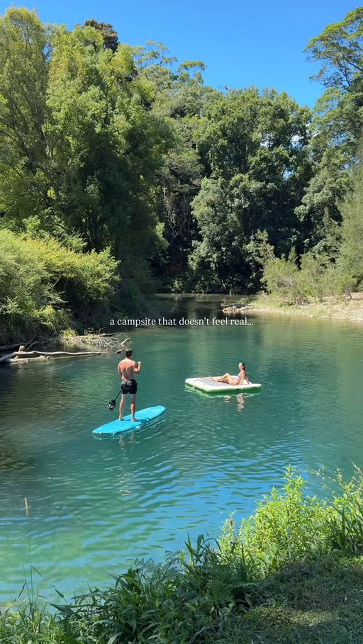 We may have found our new favourite camp 😍

Located just 20 minutes from Coffs Harbour, this spring-fed waterhole is the perfect spot for swimming, turtle watching, kayaking and more 🐢

Park up right beside the water and enjoy having the whole place to yourself!

🪵 campfires allowed
🏊‍♂️ whole place to yourself
💦 platforms to jump off
🛶 kayaks and SUPs available 
🎣 freshwater fishing 
🛁 hot shower and stone bath upgrade available 
🚙 2WD accessible (dry conditions)

📍 The Blue Lagoon on Hipcamp 

This spot books out FAR in advance, but a new site up stream has recently opened up called ‘Pebbly Beach’ 🏖️ 

@thebluelagoonaustralia 

#australia #camping #lapofaustralia #travelaustralia #campingtrip #lapofaus #campinglife #travel #hipcamp #hipcampambassador #hipcampau