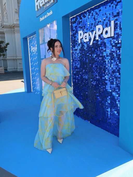 Opening night @melbfashionfestival @paypalau 

Dress @pasduchas 
Necklace @cultgaia 
Bracelets @the_elan_edit 
Bag @ysl 
Hair & makeup @makeupartistkateryna

#MFF2026 #melbournefashionfestival