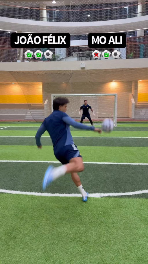 Shooting challenge vs @joaofelix79 💪