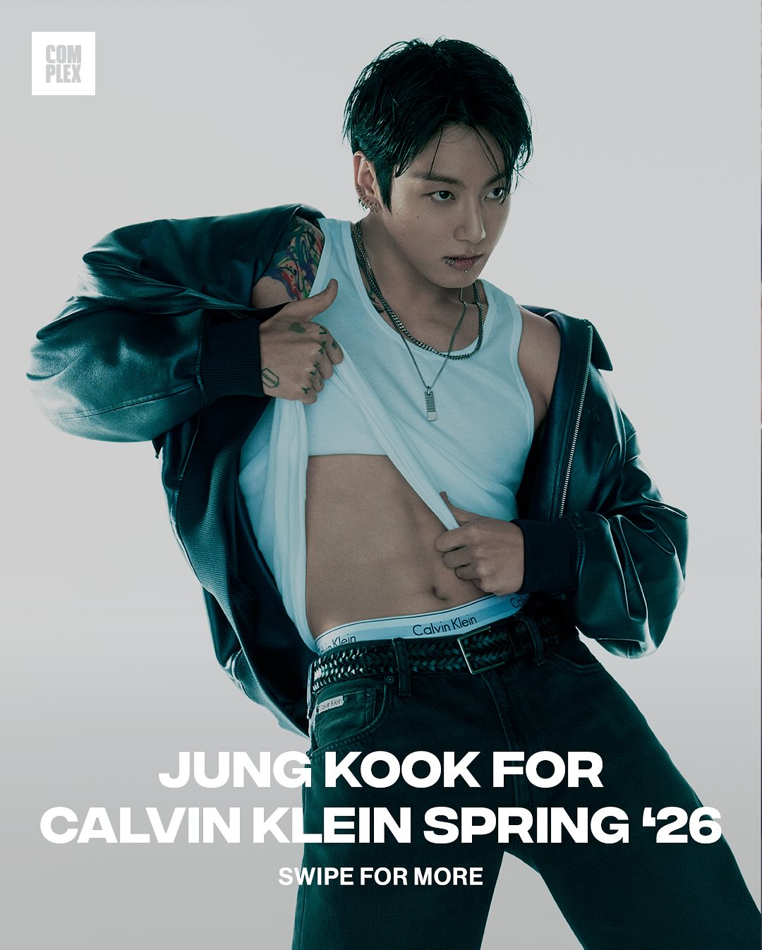 Jung Kook of BTS stars in Calvin Klein’s Spring ‘26 Campaign 🔥