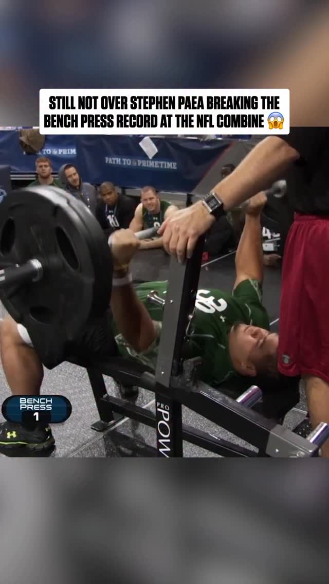 49 reps on the bench is crazy 💪

2026 NFL Combine starts Thursday 3pm ET on @nflnetwork
Stream on @NFLPlus