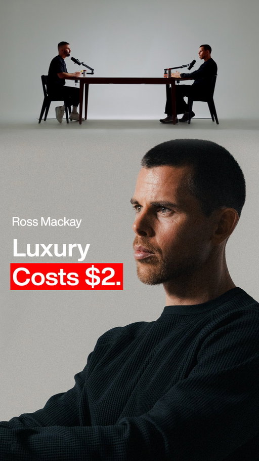 Comment “ROSS” for the direct link to Episode 24 🎙️
Amazing conversation with @rossmackay of @cadence. 🧠
Ross is an athletic specimen who has raised over $100M+ in his career (and isn’t particularly proud of it).
Now, he’s building Cadence, a performance hydration brand going directly up against Gatorade.
We go deep on how you make a $2 product feel premium and for the first time ever, he shares exactly how much revenue Cadence is doing. 🙏