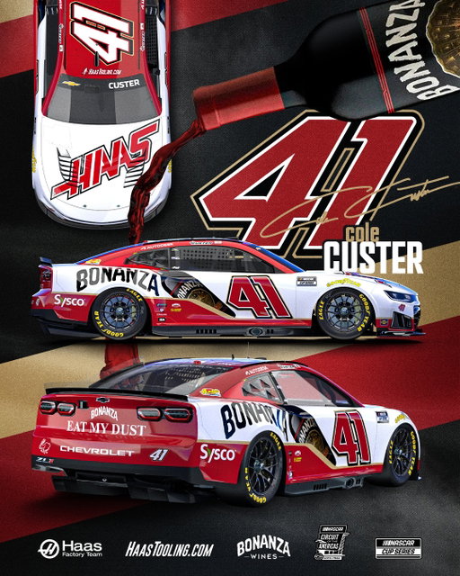 We're running it back! #BonanzaWines is back on the car again this year at COTA! Grab a bottle of Bonanza & offer a cheers to the green flag on Sunday!🍷 🏁