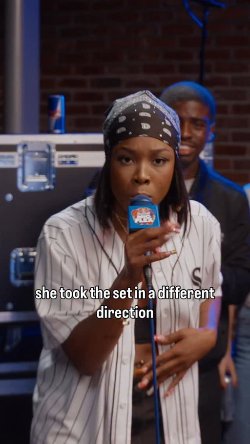 Both of them went silly 🤮

It’s @jammzthemyth VS @layyah2000 on the random genre challenge: DnB edition 

Who went crazier? 🤒 

#redbullmicflex #ukrap #dnb