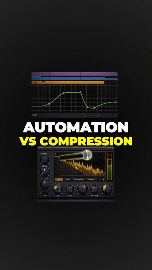 on’t throw more compression at a vocal that only dips once or twice. Use automation to lift the quiet moments so your compressor works evenly across the whole take. Compression controls behavior-automation fixes moments. 

#VocalMixing #MusicProduction #MixingTips #AudioEngineering #StudioTips