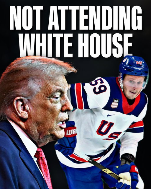 Jake Guentzel did not accept Donald Trump's invite to the White House and won't join the team on their visit today.