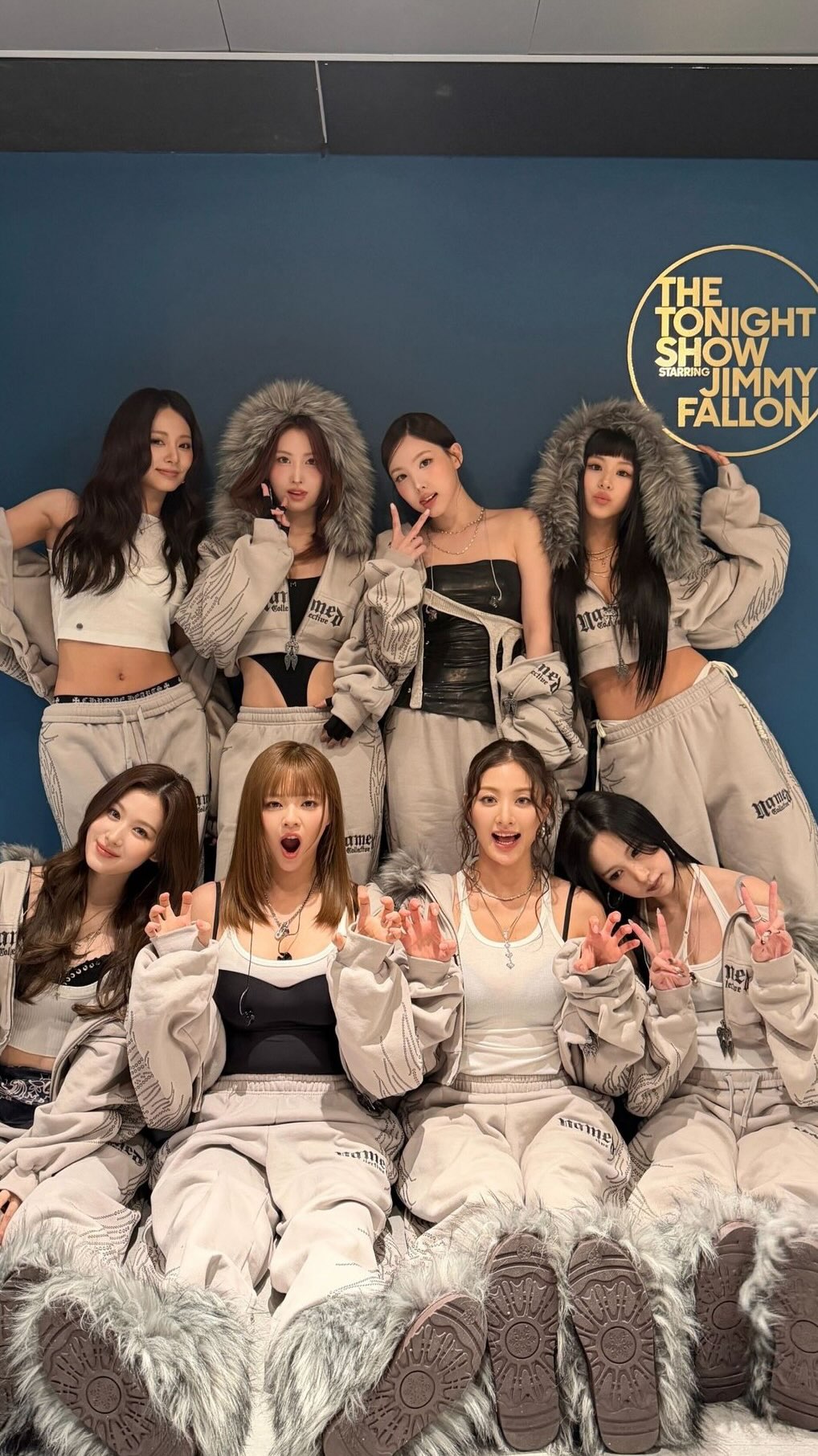 This Is For… the #KPopDemonHunters fans out there! ⭐ 

In the middle of their world tour, @twicetagram stopped by @fallontonight for a quick performance of, “Strategy,”—their hit single from the KPop Demon Hunters soundtrack.