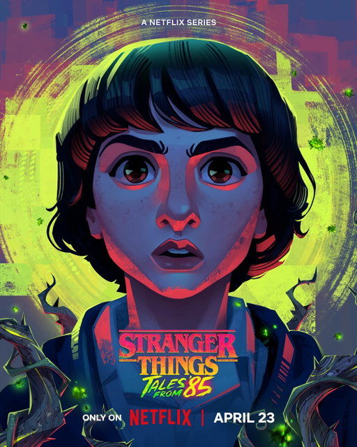 Stranger Things: Tales From ’85 premieres April 23 on Netflix!!