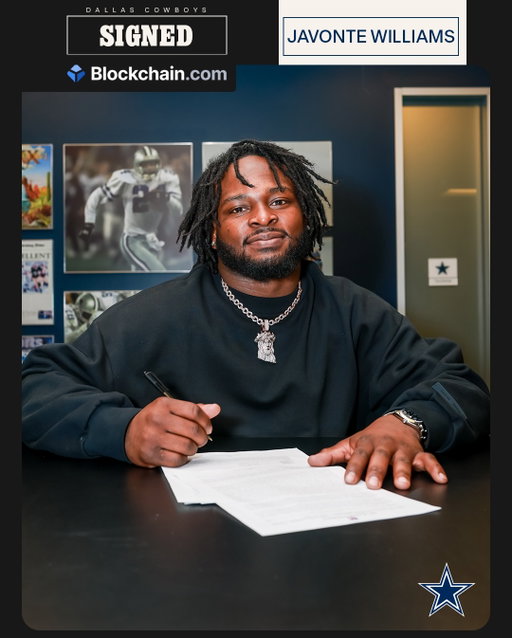 👌👌

#DallasCowboys | @blockchainofficial