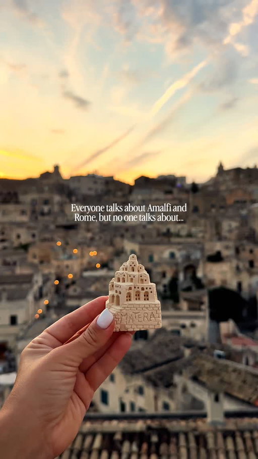 Welcome to one of the oldest cities in Europe…🤯 📍 

If you’re planning a trip to Italy, this place needs to be on your list. This ancient stone city stole our hearts instantly with golden sunsets, cave homes, quiet alleys, and views that don’t feel real. 🥹🤌🏼

🇮🇹 COMMENT “PASTA” and we’ll DM you our FREE Google Maps guide with 250+ must-visit Italy spots

🍝 Where to eat & drink:
	•	Il Rusticone
	•	OHIMÈ Matera
	•	Zipa Café
	•	Crialoss (cave views 🤍)
	•	La Pignata
	•	Lalatteria Rizzi
	•	Vizi degli Angeli (dreamiest gelato)

📍 Must-see spots:
	•	Church of Saint Mary of Idris
	•	Piazza San Pietro Caveoso
	•	Belvedere Luigi Guerricchio
	•	Via Madonna delle Virtù
	•	Matera Cathedral

There’s something about the ancient stone streets and warm golden light that makes this place feel timeless.

📍 Matera, Italy

✨ SAVE this for your trip to Italy

Follow @travelcroats for more Italy gems 🇮🇹

Tag someone you’d explore this with 👀

#matera #italytravel #southernitaly #sassi #italyguide