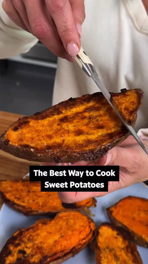 We just found the best way to cook sweet potatoes, thanks to @bellan0elle! This is the only way we’re going to eat them from now on. 🥔 Find out more ways to cook sweet potatoes at the @allrecipes bio! 🧡

🎥: Nicole @nicolemcmom

#potatoes #sweetpotatoes