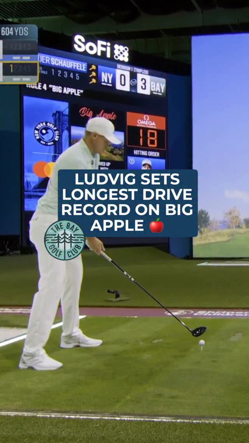 Taking a big bite out of the Big Apple!

Ludvig smashes this 338 yards on the par 5 team hole for New York 🍎