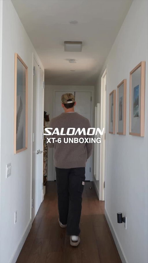 I’m cut off.. 

Unboxing my second pair of @salomon XT-6’s! Right in time for this insane storm