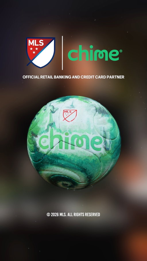 The celebration continues with @mls ⚽ 💚 

We teamed up with @devonrodriguezart to create a custom soccer ball inspired by progress. #chimepartner