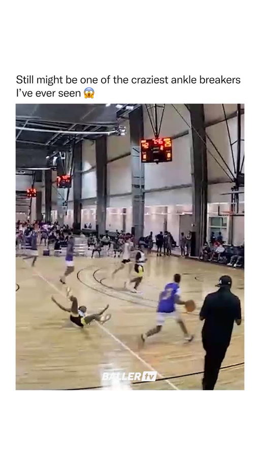 This ankle breaker from Qua Williams in 2020 was DISRESPECTFUL 😳 @qua._2x