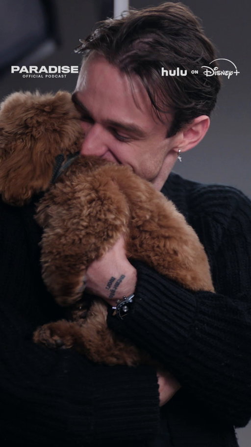 We all deserve some puppy therapy after those first three episodes. 🐶 Chat with @ryanmichelleb, @shailenewoodley, and @thomasadoherty this week on the #ParadisePodcast.