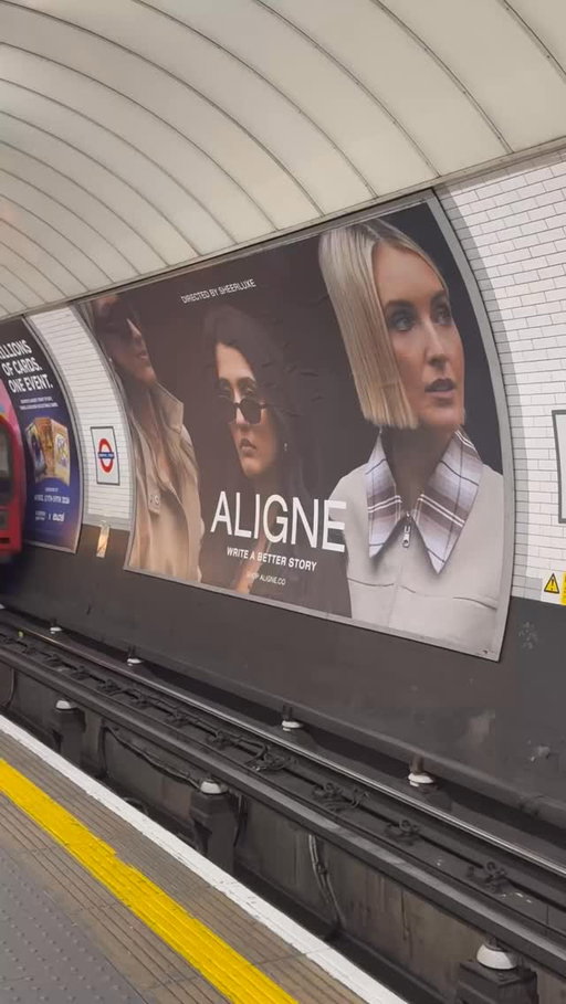 The Spring 2026 campaign is live now. Spot us around London! ALIGNExSheerLuxe @sheerluxe