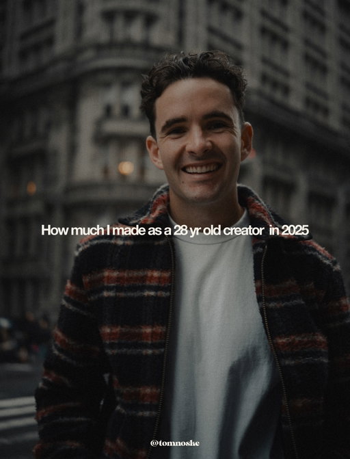 In June, 2022 I was $12,000 in credit card debt. 

6 months before that I decided to quit content creation altogether. 

Yet by the end of 2022 I hit a record $49,688 for November, and by June 2023 I hit my first $100k month. 

A lot can change, a lot faster than you imagine. 

I remember spending years trying to make this work, wishing I was exactly where I am right now. 

Not a day goes by that I’m not grateful for the younger version of me who made the decision to start, and then refused to quit.

I got pretty fortunate, so I’ve made it my life’s purpose to help as many people as I possibly can to do the same. 

If you have anything you know more than most, a passion, point of expertise, or insight that could help other people, this life is possible for you. 

Building a personal brand and creating a product that genuinely helps people is one of the greatest wealth building opportunities of our lifetime. 

Inside Time to Build I help my students build a world class personal brand and then launch an offer that not only makes them money, but allows them to live a great life. 

If you want to turn what you know into a knowledge business, comment “build” 🫡
