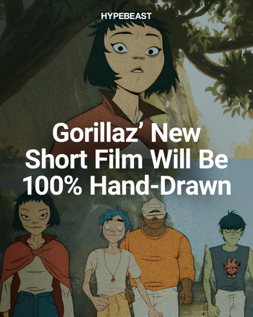 Most animation has gone digital. @gorillaz went the other way.⁠
⁠
The virtual band have spent decades building a universe where art direction moves alongside the music, a relationship the new short film pushes even further. Created with @thelineanimation, the project highlights how central animation has always been to the group's identity.⁠
⁠
'The Mountain, The Moon Cave and The Sad God' premieres on February 27 alongside Gorillaz’ ninth studio album.⁠
Photo: Gorillaz/THE LINE