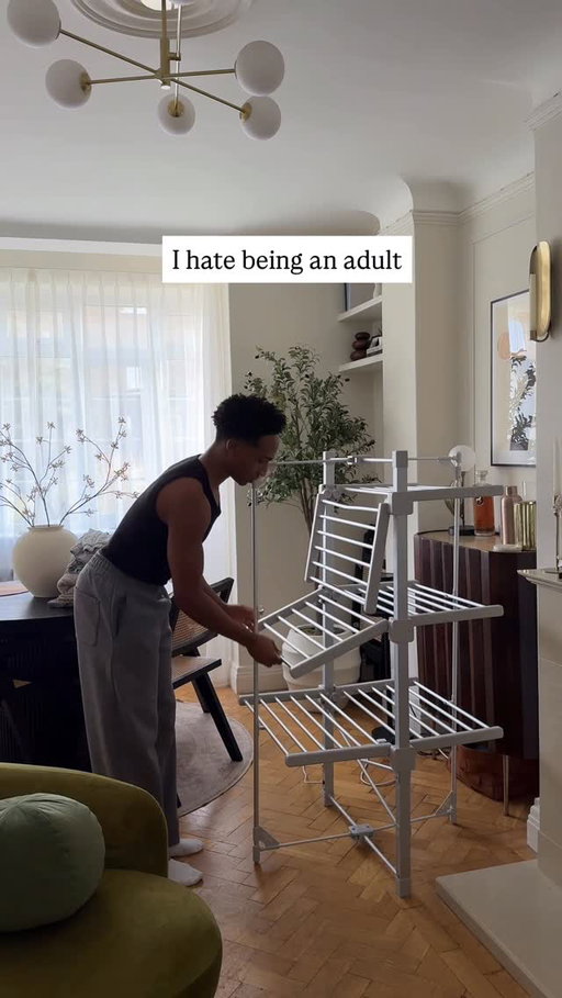 why does the laundry never end??? who is wearing all these clothes??

#laundry #adulting #relatable