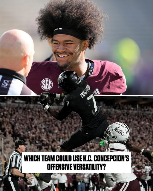 WR @kcthekid2 turned heads with @aggiefootball this season 👀

2026 NFL Combine starts Thursday 3pm ET on @nflnetwork
Stream on @NFLPlus