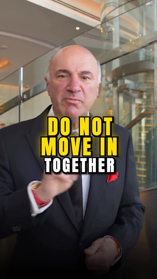 Mr. Wonderful here with some more marriage advice: don’t take the easy route by just moving in together. Make the commitment, get married, and build something real. 

Marriage forces you to fight through tough times—it’s not easy to walk away. That’s why it works. Trust me, you’ll thank me later!