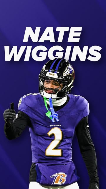 Nate Wiggins has more than 5 clips dude. @1of1wiggs 

#nfl #nflfootball #nflnews #natewiggins #baltimoreravens