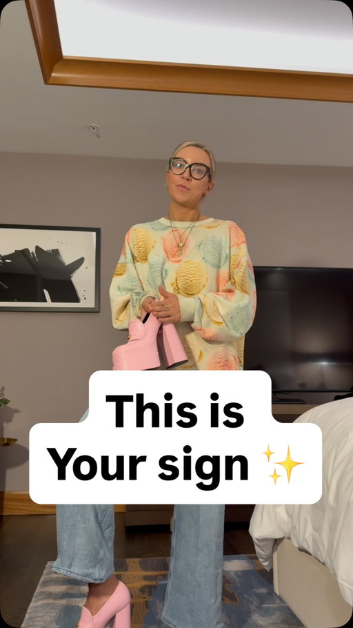 this is your sign to act on the thing you can’t stop thinking about. ✨ night before filming @cbcdragon outfit picking & musings 🐉 

which ones more “guest dragon” vibes?