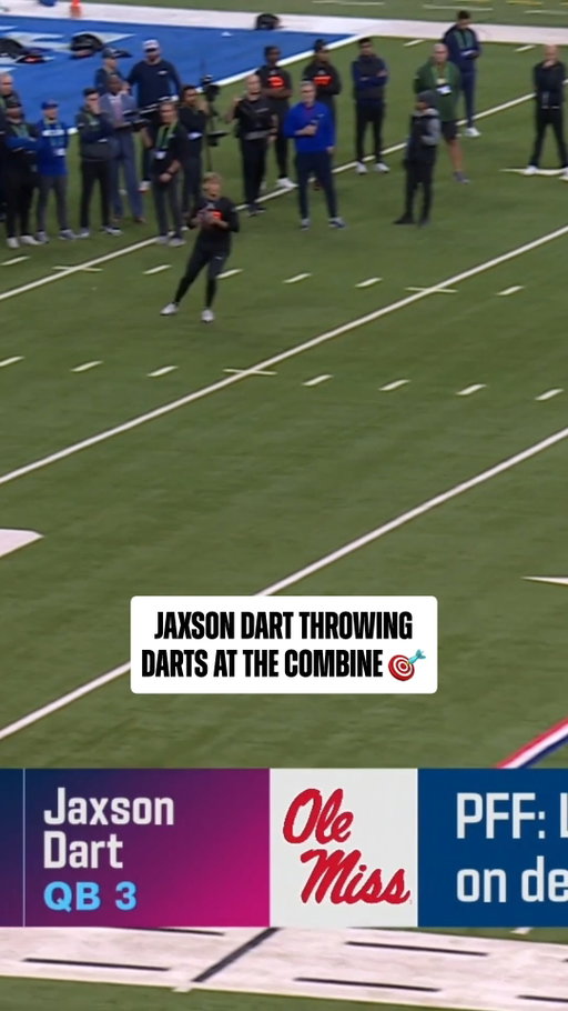 a nice little preview of his rookie season 😎

2026 NFL Combine starts Thursday 3pm ET on @nflnetwork
Stream on @NFLPlus