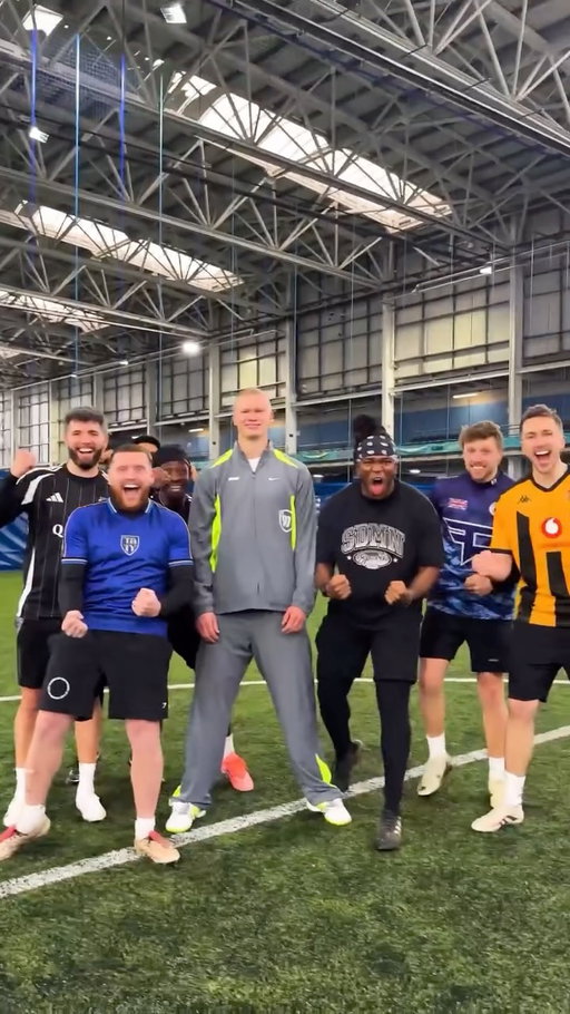 Haaland x Sidemen ⚽️

THIS SUNDAY