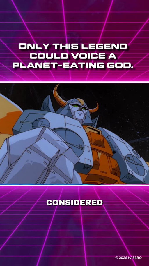 Because when your villain is a planet-eating god, only the finest will do.