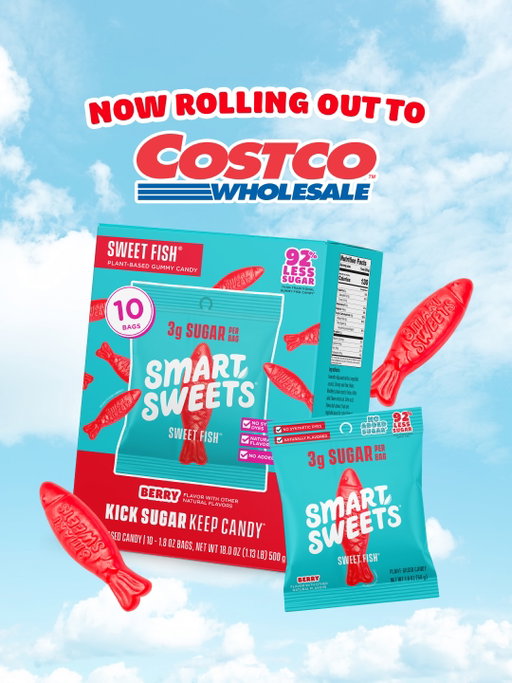 GIVEAWAY CLOSED!! 

Congratulations to our winners
@chillinwithamirah, @brandixx82xx, and @solisito37 🐟 & to our BIG winner @eevontuallyme! 🎉

We’re celebrating Sweet Fish at Costco with a MAJOR giveaway 🤭 
🍭 One lucky winner will win a $100 Costco Gift Card to use on a Costco membership or your next Costco trip! You’ll also receive a Sweet Fish 10-pack! 
🍭 3 MORE of you will win your very own Sweet Fish 10-pack! That’s a LOT of candy 🍬

Here’s how to enter:
🐟 Follow @smartsweets
❤️ Repost, share + like this post
💌 Tag a friend in the comments (each tag = 1 entry. enter as many times as you’d like!)

BONUS: share this to your story for an extra entry 🍭

Giveaway is open to US residents of legal age. Ends March 11th, 2026 11:59pm PST. Winners will be selected at random and contacted via DM from this verified account only. Good luck!