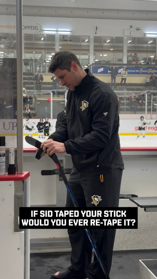 Checking in from the Sidney Crosby's Little Penguins Golden Ticket clinic 🫶