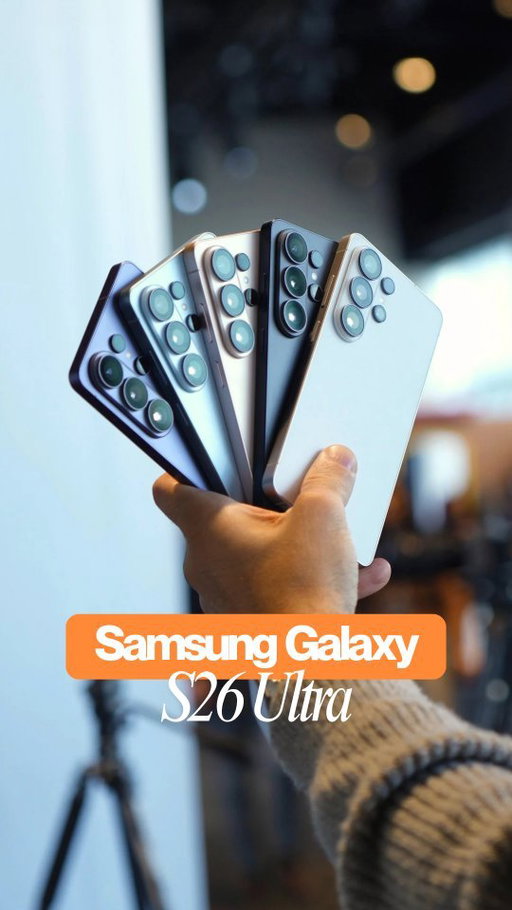 The Galaxy S26 Ultra is here! #tech #s26ultra #samsung #android #imparkerburton