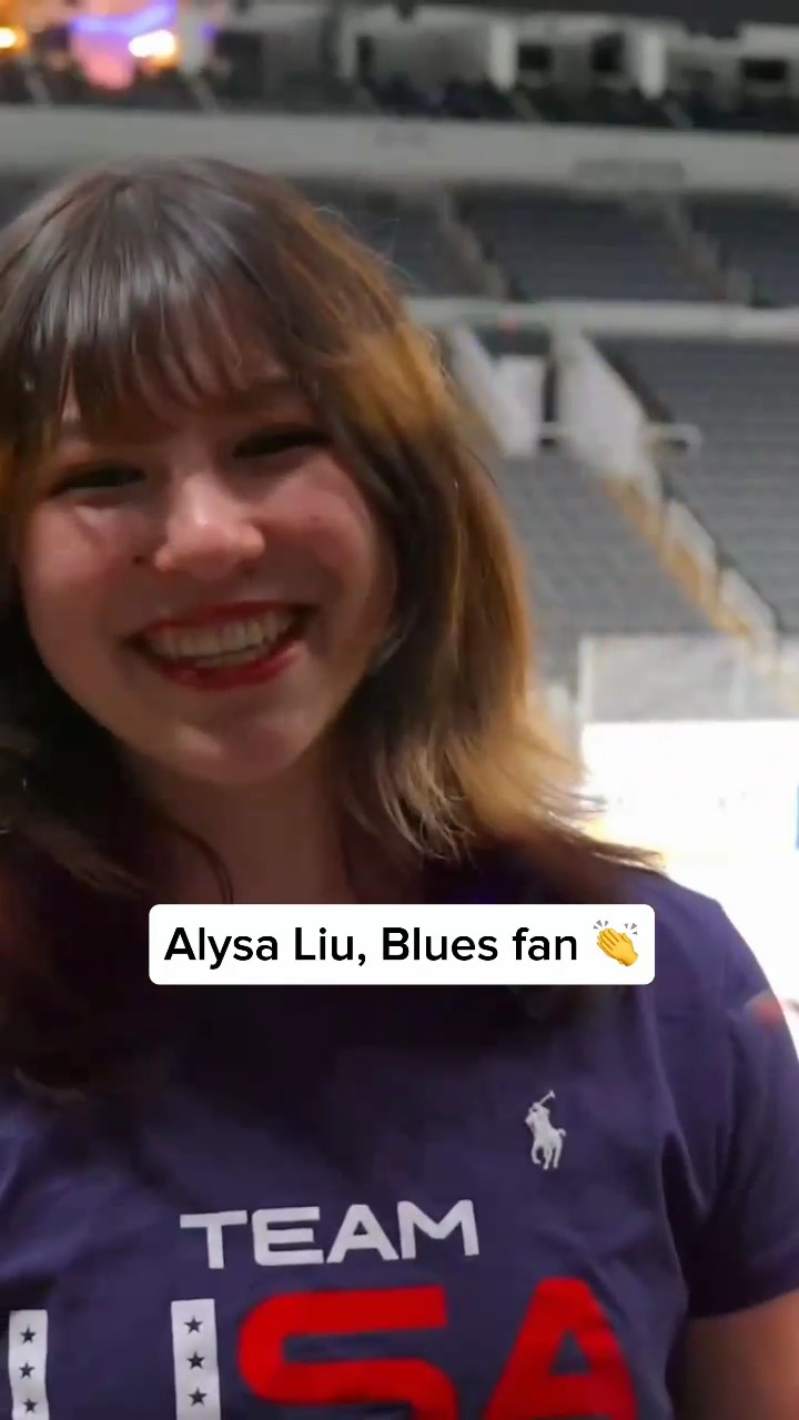 You’ve always been a superstar to us, @alysaxliu 💛

Throwback to Alysa Liu cheering on the St. Louis Blues at the start of our season, in anticipation of her performance at the 2026 Prevagen U.S. Championships in St. Louis back in January. 

Alysa Liu returns to Enterprise Center on May 7 for Stars On Ice.