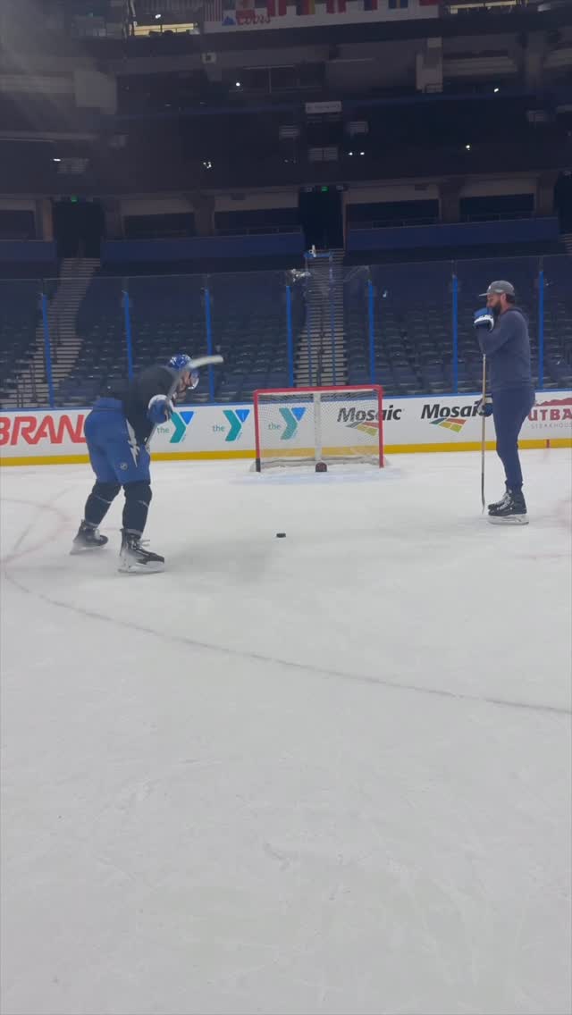 @darrenraddysh that was impressive! Be sure to watch the Toronto Maple Leafs vs. the Tampa Bay Lightning at 7:30p ET on TNT and HBO Max