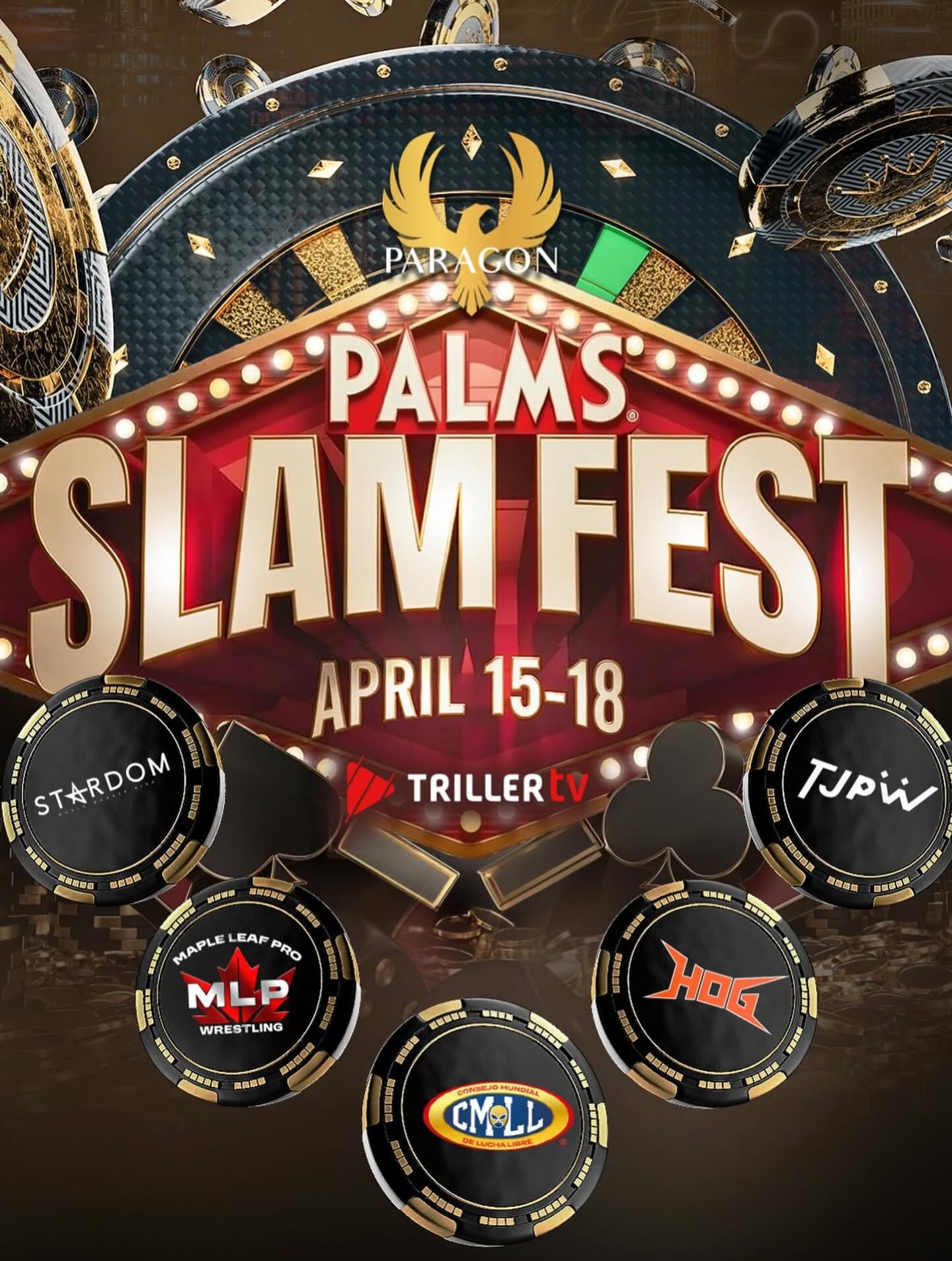 🚨 LAS VEGAS… WE’RE ARRIVING. 🚨

Multiple promotions.
One stage.
One unforgettable week.

HOG: CULTURE CLASH
April 16 • 8PM
Palms

🎟️ Tickets on sale Friday • 10AM PST/ 1pm EST