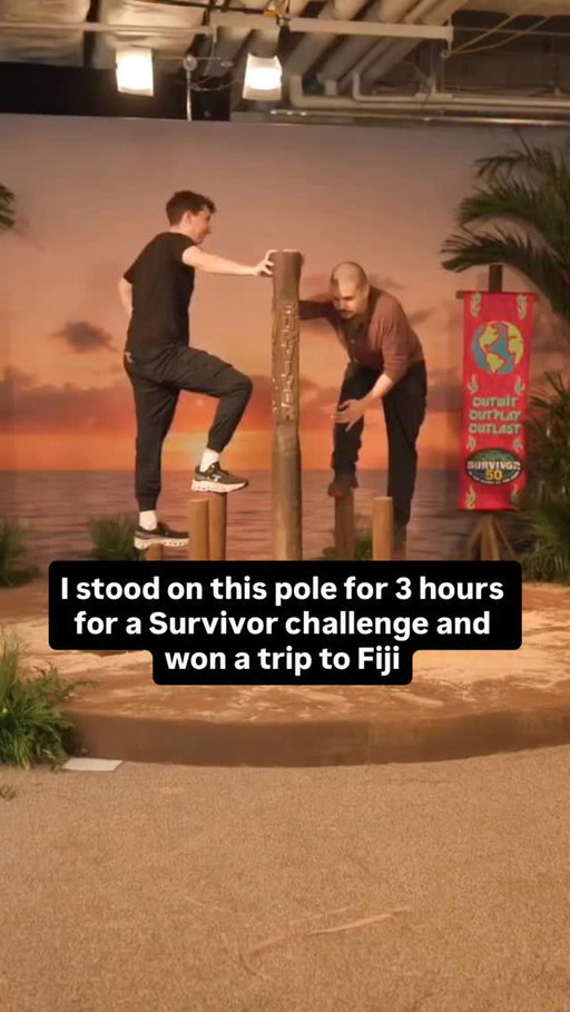 Won a real Survivor challenge against real Survivor players and now I have a free 6 night trip to Fiji. Pretty good Tuesday. Thanks to @survivorcbs for having me. Watch the premiere of season 50 tonight! Best show ever!