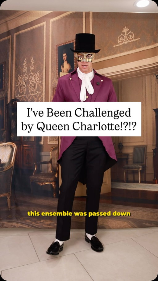 I’ve been challenged by the Queen to create an outfit from the @Facebook Marketplace Bridgerton page! How did my outfit turn out?? Shop Regency-era goods for yourself through the link in my story. #FacebookPartner