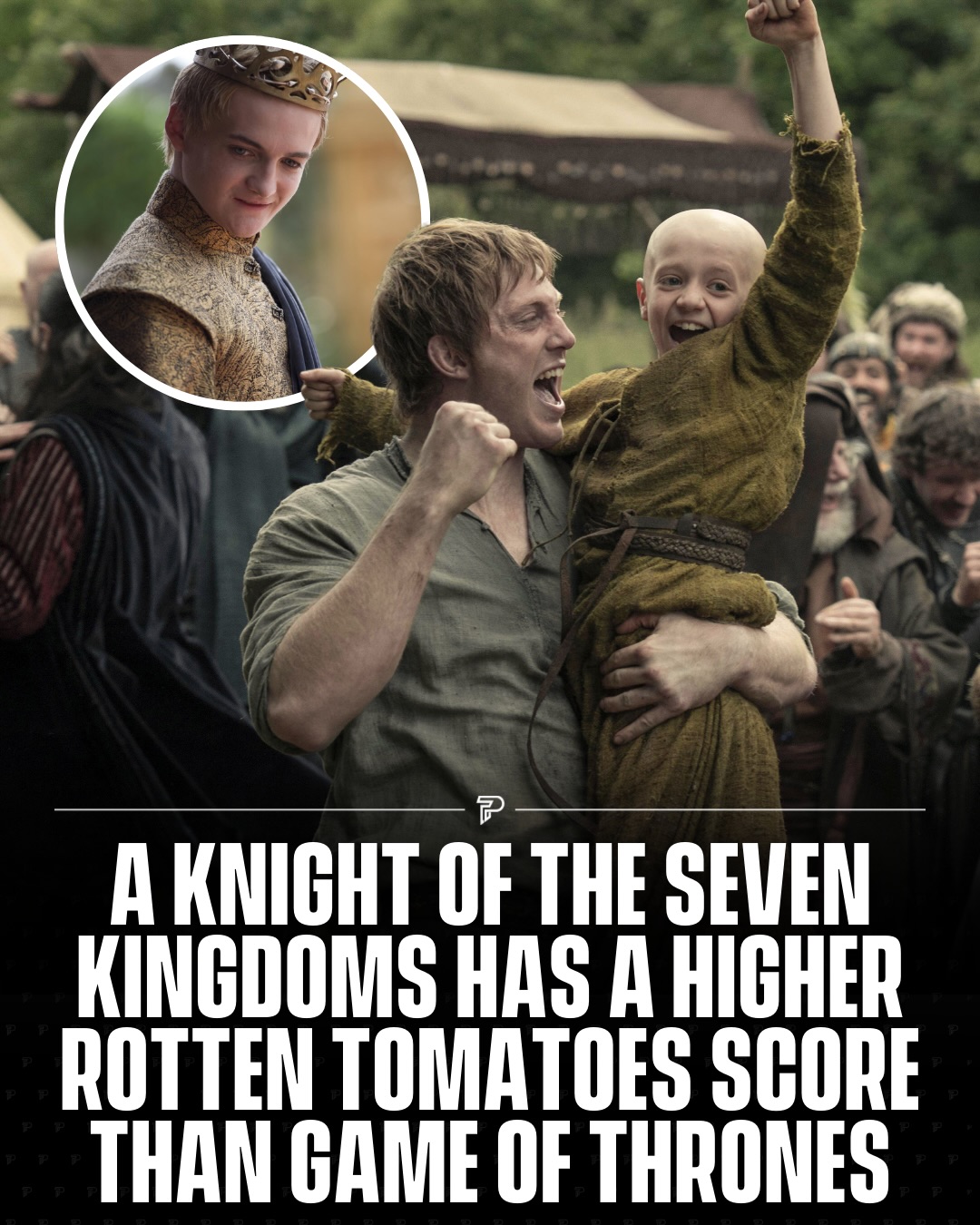 “A Knight of the Seven Kingdoms” is already outperforming “Game of Thrones” on Rotten Tomatoes. The new Westeros series currently sits at a 93% average critics score, compared to 89% for “Game of Thrones.”

Set around 100 years before the events of “Game of Thrones,” the show follows Ser Duncan the Tall and his squire Egg as they travel across Westeros, giving a lighter, more character focused look at the world fans already know.

On top of the strong reviews, reports say it is averaging almost 13 million viewers per episode in the US, putting it on track to be one of HBO Max’s biggest launches so far.

#Pubity #Viral #Film