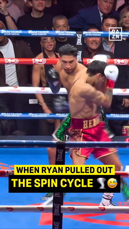 When Ryan pulled out this move in round 1 🤯🌪️

#TheRingHighStakes | @ringmagazine ▪️