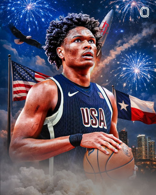 Amen Thompson has been named as a potential 2028 USA Olympic team member 👀🔥