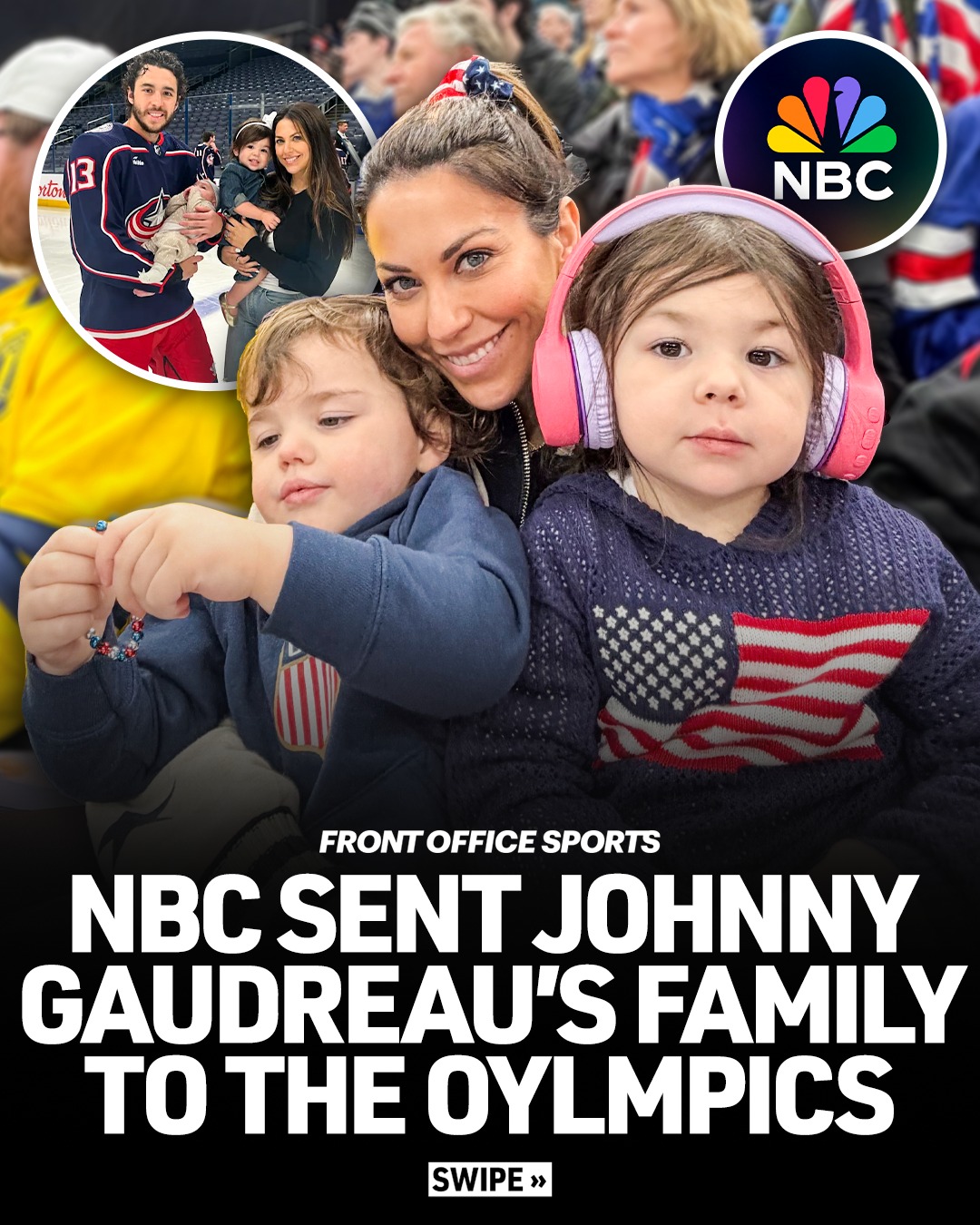 NBC executives personally ensured Johnny Gaudreau’s family could witness the U.S. men’s hockey team win gold.

Meredith Gaudreau says she saw the Olympics trip as a once-in-a-lifetime opportunity for her and family to honor Johnny’s memory.

Story in bio.