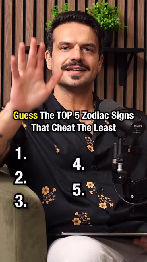 Top 5 Zodiac Signs That Cheat The Least 😳