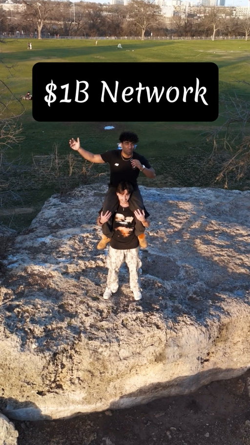 Network is net worth (are we corny?)