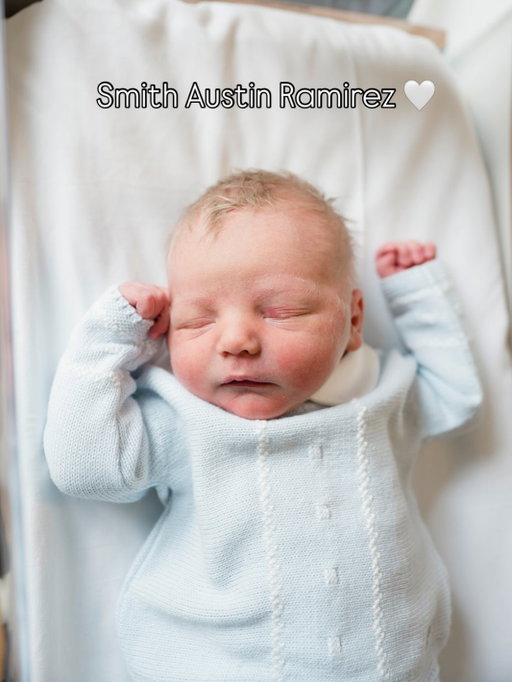 Introducing our sweet boy, Smith Austin Ramirez. 🤍

A little backstory to this pregnancy….when I found out I was pregnant just four months postpartum, I totally panicked.

Summit had just been born. I was still learning him, his cries, his sleep rhythms, the way he liked to be held…. I was still healing. Still adjusting and still figuring out how to show up for three little ones who already needed so much of me.

All I could think was…
How in the world am I going to love another baby the way they each deserve? How is my heart supposed to stretch any further? I needed more time in the day. It seemed impossible!

Motherhood has a funny way of exposing your limits… and then gently proving you wrong because the wild, truth is this: there is no limit to a mother’s love. It doesn’t divide, it multiplies. It just expands. It deepens. It makes room. I never really understood that till Smith.

The moment Smith was placed on my chest, every fear dissolved into peace. The same peace I’ve felt with each of our babies. Like my heart recognized him before my mind ever caught up. Like he was never an “addition” he was just always meant to be here…

Baby Smith, you were never “too soon.” You were never “too much.”
You were always ours.