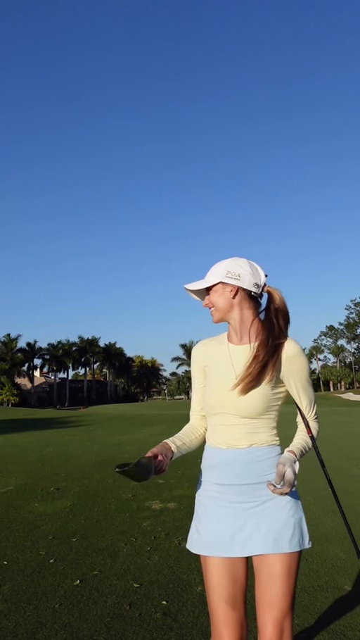 definitely not the best shot of the day because I proceeded to hole out for eagle on the next hole 😭 nobody was watching but it’s okayyyyy gotta love golf #golf #golfer #golfaddict