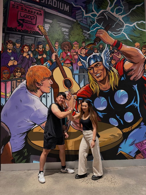 ED SHEERAN vs THOR 💪