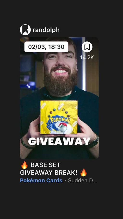 My biggest box break EVER is happening March 2nd!
I’m also giving packs away for free 👀 check my bio