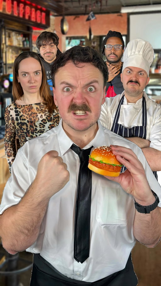 Working in Hospitality: THE VIDEO GAME 🎮🍽️😤

Shoutout everyone that makes a special effort to be nice to hospitality staff. Real ones. <3

Cast in order of appearance…
Handsome Waiter: @samcforth
Smelly Greg : @gonzrocha 
The Chef : @harricornforth 
Peanut Pete : @andrew_srl 
Angry Alice : @erinhughez

Written, directed & edited by Sam Cornforth x 🎬

✍️ TLDR: I made a video game inspired by the franchise GTA (Grand Theft Auto for the noobs) but set in a British Pub! After working in hospitality most of my life, there are many in-jokes about the highs and lows of the job of being a waiter/working in a pub! I love gaming, and ABSOLUTELY love making these videos! Feel free to share this hopefully relatable video with your work besties - Love Sam oxo

#GTA #gaming 
#Relatable 
#British #comedy